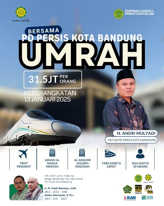 Umroh Bersama PD PERSIS Provinsi Sulawesi Utara